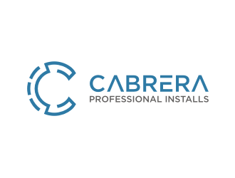 Cabrera Professional Installs  logo design by RatuCempaka