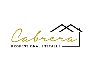 Cabrera Professional Installs  logo design by Andri