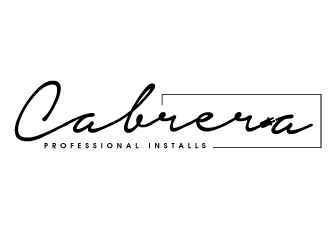 Cabrera Professional Installs  logo design by Suvendu