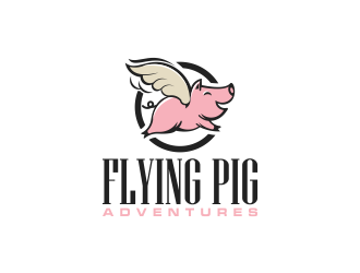 Flying Pig Adventures logo design by SmartTaste