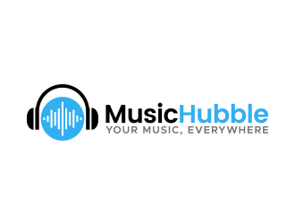 Music Hubble   - Slogan is Your Music, Everywhere logo design by lexipej