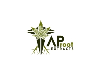 TapRoot Extracts logo design by Mailla