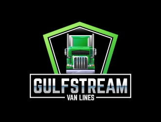 Gulf Stream Van Lines logo design by kasperdz