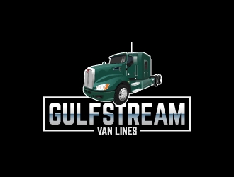 Gulf Stream Van Lines logo design by kasperdz
