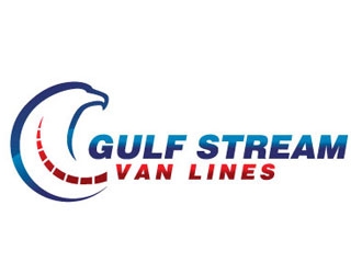 Gulf Stream Van Lines logo design by logoguy