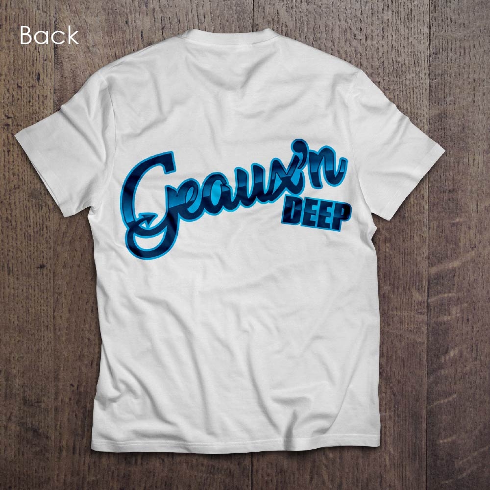 Geauxn Deep Fishing Team logo design by dorijo