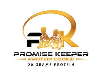 Promise Keeper protein cookie logo design by uttam