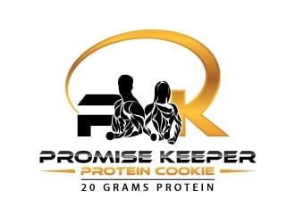 Promise Keeper protein cookie logo design by uttam