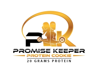 Promise Keeper protein cookie logo design by uttam