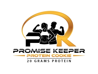Promise Keeper protein cookie logo design by uttam