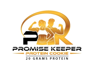 Promise Keeper protein cookie logo design by uttam