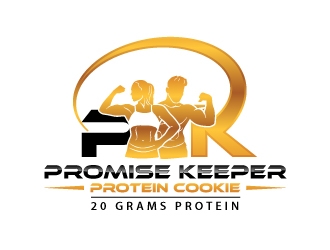Promise Keeper protein cookie logo design by uttam