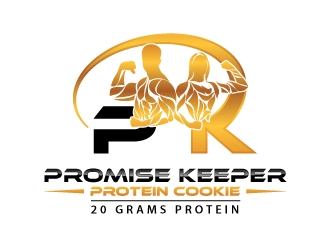 Promise Keeper protein cookie logo design by uttam
