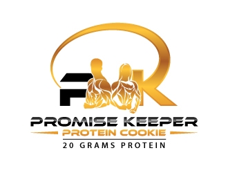 Promise Keeper protein cookie logo design by uttam