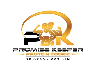 Promise Keeper protein cookie logo design by uttam