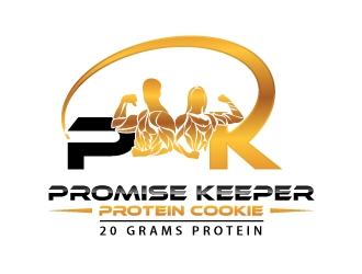 Promise Keeper protein cookie logo design by uttam