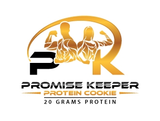 Promise Keeper protein cookie logo design by uttam