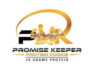 Promise Keeper protein cookie logo design by uttam