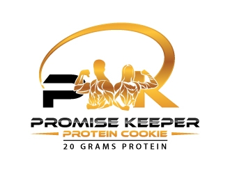 Promise Keeper protein cookie logo design by uttam