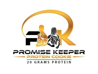 Promise Keeper protein cookie logo design by uttam