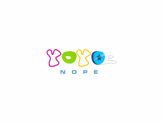 Yoyo nope logo design by afra_art