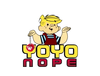 Yoyo nope logo design by samuraiXcreations