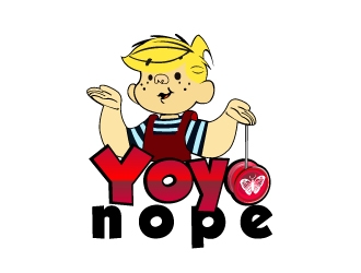 Yoyo nope logo design by samuraiXcreations
