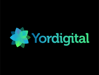 yordigital.com logo design by enzidesign