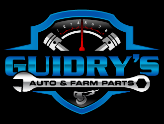 Guidrys Auto & Farm Parts logo design by abss