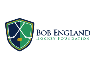 Bob England Hockey Foundation logo design by BeDesign