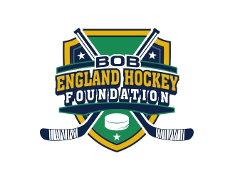 Bob England Hockey Foundation logo design by MarkindDesign