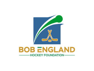 Bob England Hockey Foundation logo design by ROSHTEIN