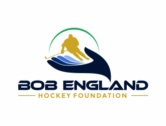 Bob England Hockey Foundation logo design by mutafailan