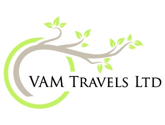VAM Travels Ltd logo design by jetzu
