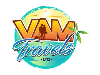 VAM Travels Ltd logo design by yans