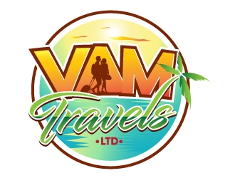 VAM Travels Ltd Logo Design - 48hourslogo