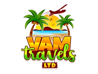 VAM Travels Ltd logo design by DreamLogoDesign