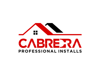 Cabrera Professional Installs  logo design by alby