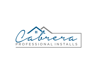 Cabrera Professional Installs  logo design by ammad