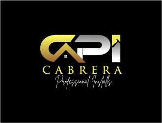 Cabrera Professional Installs  logo design by amazing