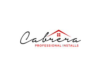 Cabrera Professional Installs  logo design by akhi