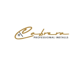 Cabrera Professional Installs  logo design by art-design