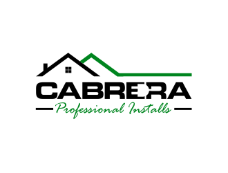 Cabrera Professional Installs  logo design by kimora