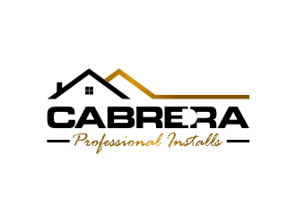 Cabrera Professional Installs  logo design by kimora