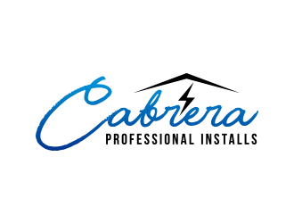 Cabrera Professional Installs  logo design by lexipej