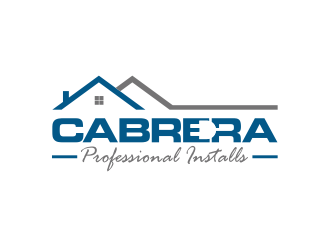 Cabrera Professional Installs  logo design by kimora