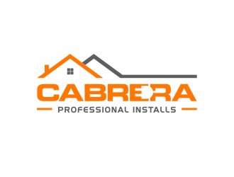 Cabrera Professional Installs  logo design by kimora