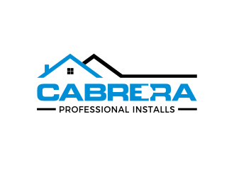 Cabrera Professional Installs  logo design by kimora