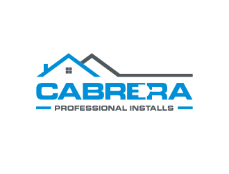 Cabrera Professional Installs  logo design by kimora