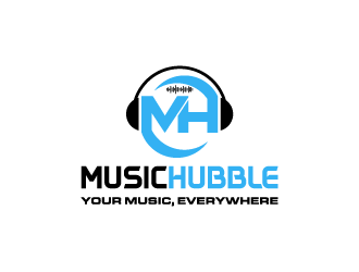 Music Hubble   - Slogan is Your Music, Everywhere logo design by torresace